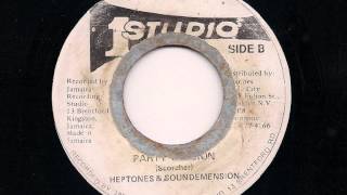 The HEPTONES  Party Time  Version  JA Studio One 7quot 1972 45rpm [upl. by Parlin]