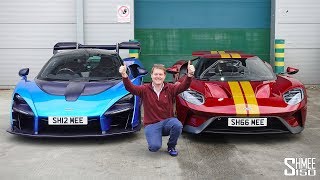 CAR SWAP at Topaz McLaren Senna for Ford GT [upl. by Anelac]