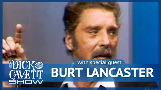 Burt Lancaster  Fascinating Man With A Remarkable Experience  The Dick Cavett Show [upl. by Boycey]