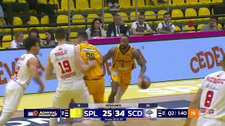 AdmiralBet ABA League 202425 highlights Round 9 Split  SC Derby 15112024 [upl. by Avle]