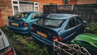 Sat For 12 Years REAL ESCORT RS COSWORTH Rotting on a driveway Uk Driveway Finds IMSTOKZE [upl. by Sirdna]