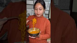 🥵Extra spicy noodles 🌶️  WaiWai spicy spicyfood nepal nepali spicynoodles food foodie [upl. by Robbie901]