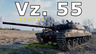 World of Tanks Vz 55  4 Kills 104K Damage [upl. by Eniawtna]