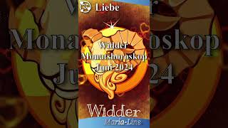 Widder LIEBE ❤️ Horoskop Juni 2024 [upl. by Er94]