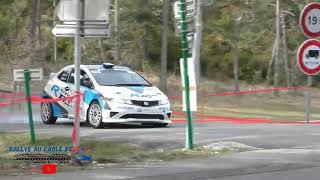 Rallye Grasse Alpin 2024 MarchandGiorsetti Honda Civic R3 [upl. by Ayifas738]