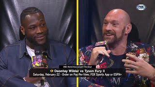 Full Deontay Wilder v Tyson Fury press conference in Los Angeles [upl. by Codel]