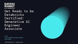 Get Ready to be Databricks Certified Generative AI Engineer Associate [upl. by Lenaj]