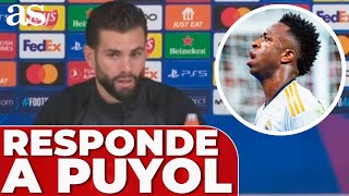 NACHO RESPONDE a las PALABRAS de PUYOL sobre VINICIUS [upl. by Schindler]