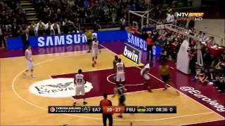 Nemanja Bjelica dunk on Gani Lawal [upl. by Frederick]