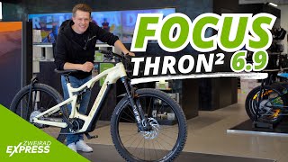 FOCUS THRON² 69 im Fahrradreview  mit neuer 750 WhBatterie amp Smart System 🔰 ZweiradexpressTV [upl. by Elletnahs]