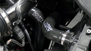 ASMR FL5 Civic Type R Radiator Hose Upgrade SKU 1986 SuperCooler Reverse Flow Radiator Hoses [upl. by Ecinehs]