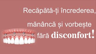 Proteza dentară minune te scapă de toate problemele [upl. by Nigem]