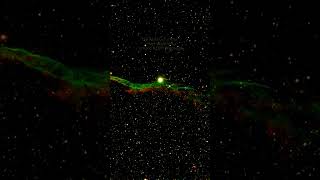 Spooky Witchs Broom Nebula NGC 6960 with a Seestar telescope🔭🧹 🌠telescope astronomy shorts [upl. by Pillihp]