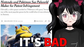 Nintendo Is SUING Palworld [upl. by Scibert]