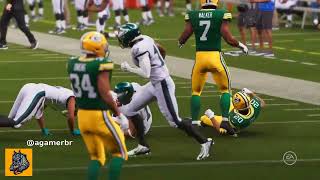 PlayStation 4 Madden 24 Eagles vs Packers [upl. by Notreb]