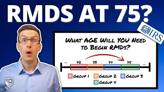 MAJOR Changes to RMDs Coming RMD Age to 75 [upl. by Cindi434]