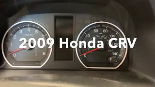 2009 Honda CRV Reset Oil Life Change Oil Wrench How to below [upl. by Innig]