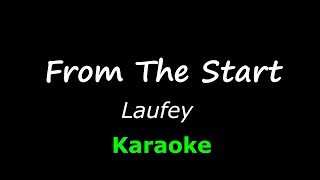 From The Start  Laufey Karaoke [upl. by Joice319]