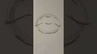 Lip tutorial drawingwithdiya shortvideo subscribe [upl. by Leumel825]