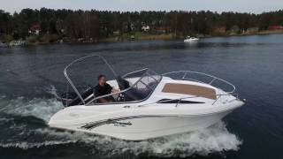 Bootsoutletde  Okiboats 585 Cabin Kajütboot Sportboot Cruiser [upl. by Jewelle]