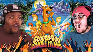 Scooby Doo On Zombie Island GROUP MOVIE REACTION [upl. by Maidel]