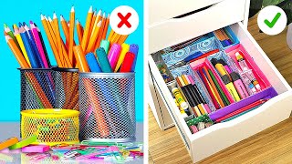 Smart School Stationery Hacks  Back to School Hacks You Will Love [upl. by Herrera]