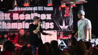 Final  Hobbit vs Ballzee  2013 UK Beatbox Championships [upl. by Anrat442]