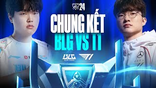 BLG vs T1 BO5  CKTG 2024  Chung Kết  02112024 [upl. by Maurie472]