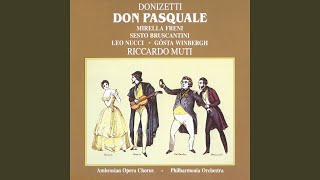 Don Pasquale Act II Prima Scena Chercherò lontana terra Ernesto [upl. by Downall339]