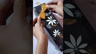 Easy Gift Wrapping  DIY Gift Wrapping Idea  Eshu ArtampCraft shorts viralshort diy gift [upl. by Ahsena]