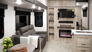 2024 KZ RV Sportster 331TH13 Fifth Wheel Toy Hauler Quick Tour [upl. by Ahsieat]