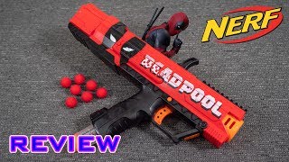 REVIEW Nerf Rival Apollo  Deadpool Edition [upl. by Rosanne]