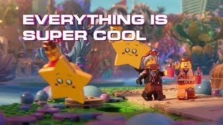 The LEGO Movie 2  Super Cool  Beck feat Robyn amp The Lonely Island Official Lyric Video [upl. by Amber]