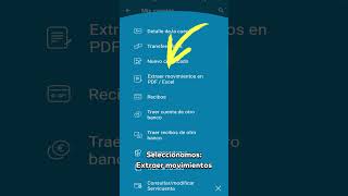 📱 CaixaBank  Cómo EXTRAER MOVIMIENTOS bancarios app [upl. by Shirah43]