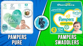 Pampers Pure vs Swaddlers Which is the better option 4 key differences you should know [upl. by Renzo42]