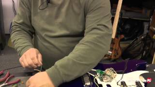 DIY How to Replace a Guitar Pickup [upl. by Eiralav]