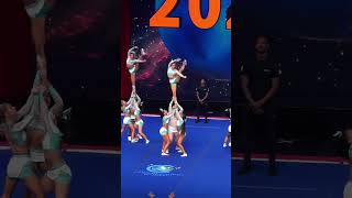 Senior Elite👑 cheer seniorelite cheerleader flyer stunts cheerleading [upl. by Lessig646]