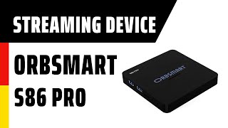 Streaming Device Orbsmart S86 Pro  Deutsch [upl. by Vladimar]