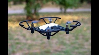 Квадрокоптер DJI TELLO Пример видеосъемки [upl. by Aitnis]