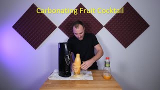 Carbonating Fruit Cocktail Juice [upl. by Noe157]