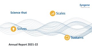 Syngene Annual Report 202122 [upl. by Anatniuq]