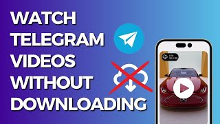 How to Watch Telegram Videos Without Downloading Them Simple [upl. by Varipapa972]