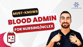 Blood Transfusion Review  Blood Types Compatibility Complications  Fundamentals of Nursing NCLEX [upl. by Ayotas19]