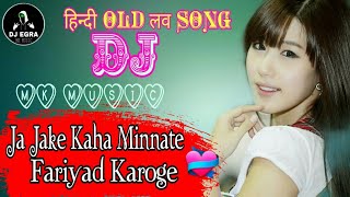 Ja Jake Kaha Minnate Fariyad Karoge💖Kumar Sanu and Alka Yagnik💝Old Romantic Dj Song [upl. by Aissatsana]