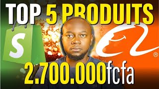 ECommerce Top 05 Produits Gagnant pour faire des Millions en en Afrique en 2024 [upl. by Aikenat598]