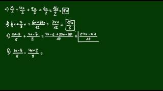 Expresiones algebraicas con fracciones [upl. by Eceinwahs]