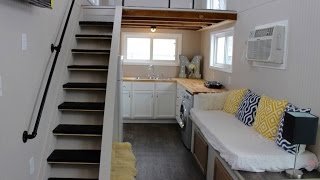 Mini Mansions Tiny House Has All The Creature Comforts [upl. by Tsan]