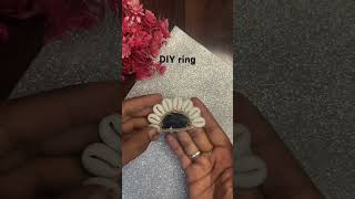 DIY Ring 💍 for handmade shortvideo diy trending craft shortsfeed handmade video [upl. by Sucramad]