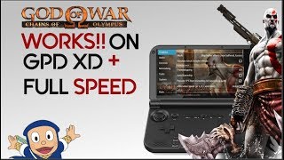 GPD XD Plus GPD XD 2018 PPSSPP Emulator  God of War Chain of Olympus [upl. by Laira]