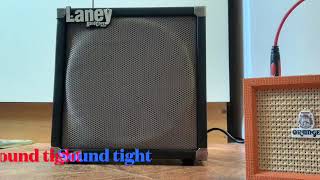 Laney HCM 30 watt 10 inch DIY speaker cab bought on eBay [upl. by Anadroj993]